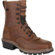 Rocky Men's Square Toe Logger Waterproof Work Boot - Brown - RKK0276 8.0 / Medium / Brown - Overlook Boots