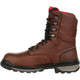 Rocky Men's Rams Horn 8" Waterproof Work Boot - Brown - RKK0296  - Overlook Boots