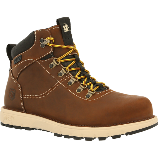 Rocky Men's Legacy 32 Composite Toe Waterproof Work Boot - Brown - RKK0331 8.0 / Medium / Brown - Overlook Boots