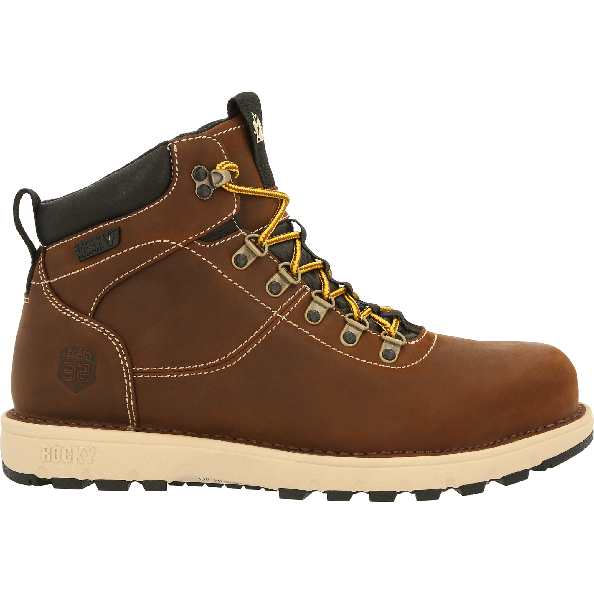 Rocky Men's Legacy 32 Composite Toe WP Work Boot - Brown - RKK0331  - Overlook Boots