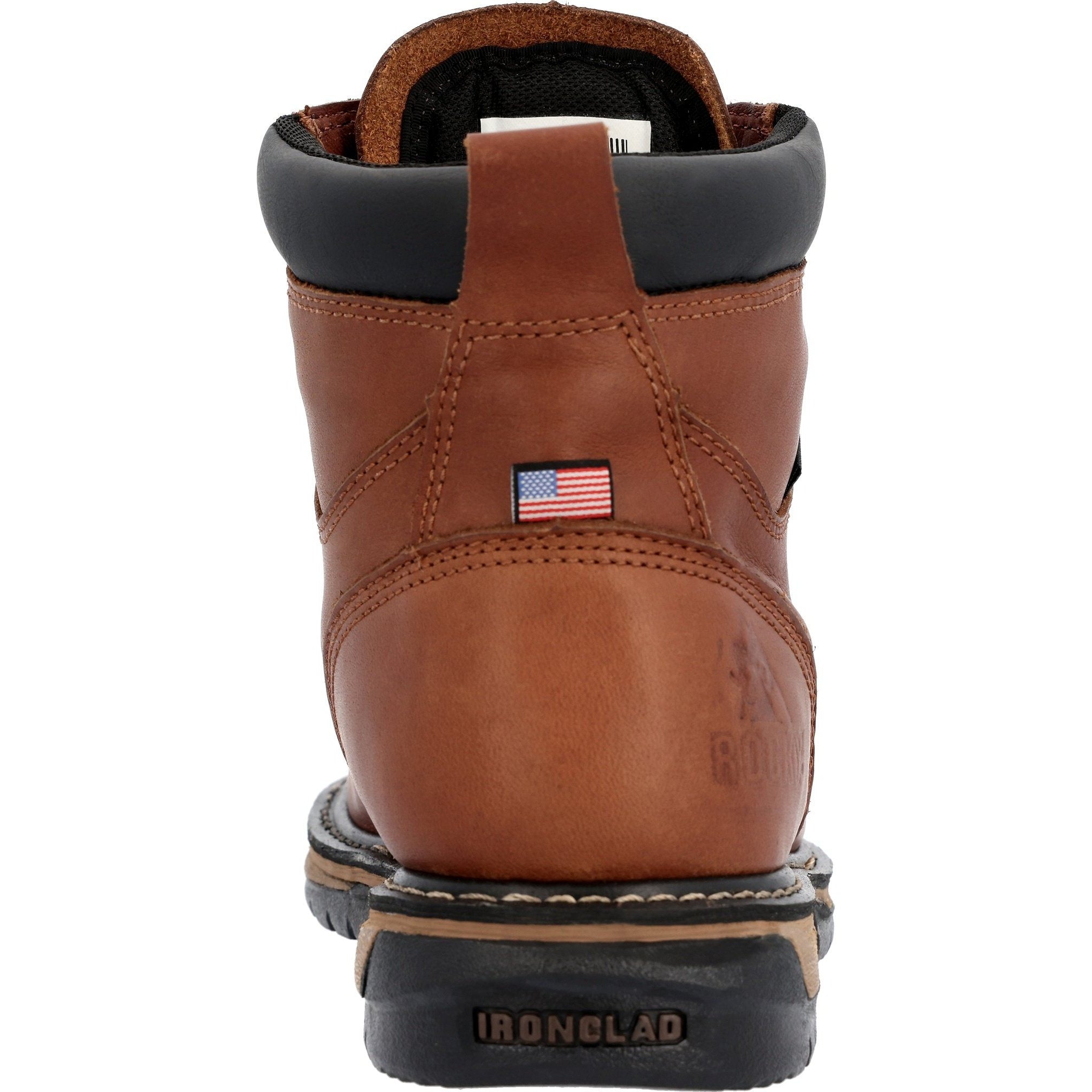 Rocky Men's IronClad 6" WP USA Made Work Boot - Brown - RKK0361  - Overlook Boots