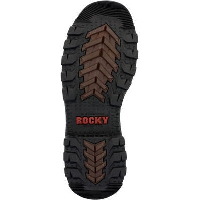 Rocky Men's Rams Horn 8" Waterproof Composite Toe Work Boot Brown RKK0394 - Overlook Boots