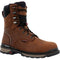 Rocky Men's Rams Horn 8" Waterproof Composite Toe Work Boot Brown RKK0394 7.0 / Medium / Brown - Overlook Boots