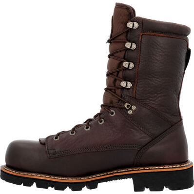 Rocky Men's Elk Stalker 10" WP Composite Toe Work Boot -Brown- RKK0399  - Overlook Boots