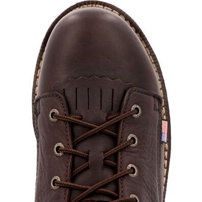 Rocky Men's Elk Stalker 10" WP Composite Toe Work Boot -Brown- RKK0399  - Overlook Boots