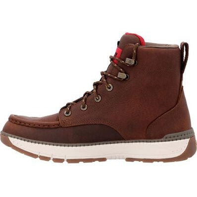 Rocky Men's Rebound Wedge 6" Composite Toe Waterproof Work Boot -Tobacco- RKK0435 - Overlook Boots