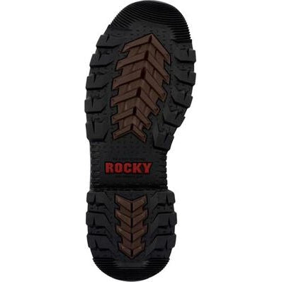 Rocky Men's Rams Horn 11" Soft Toe WP Work Boot -Crazy Horse- RKK0441  - Overlook Boots