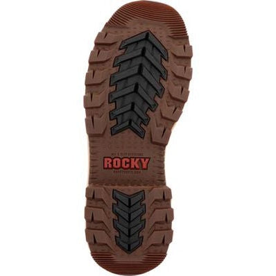 Rocky Men's Rams Horn 6" Soft Toe WP Slip Resist Work Boot -Wheat- RKK0442  - Overlook Boots