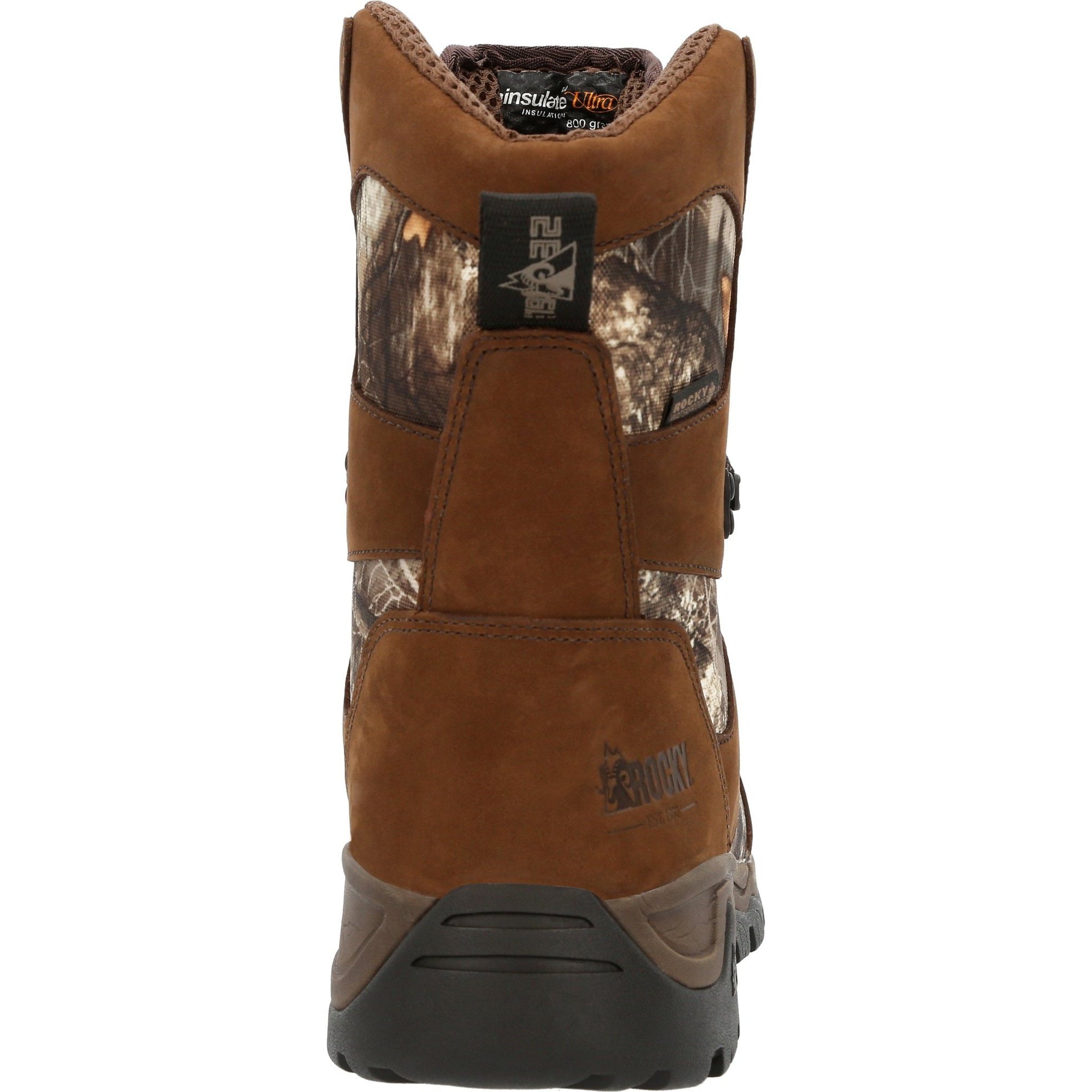 Rocky Men's Red Mountain 8" WP 800G Ins Hunting Boot- Realtree- RKS0547  - Overlook Boots