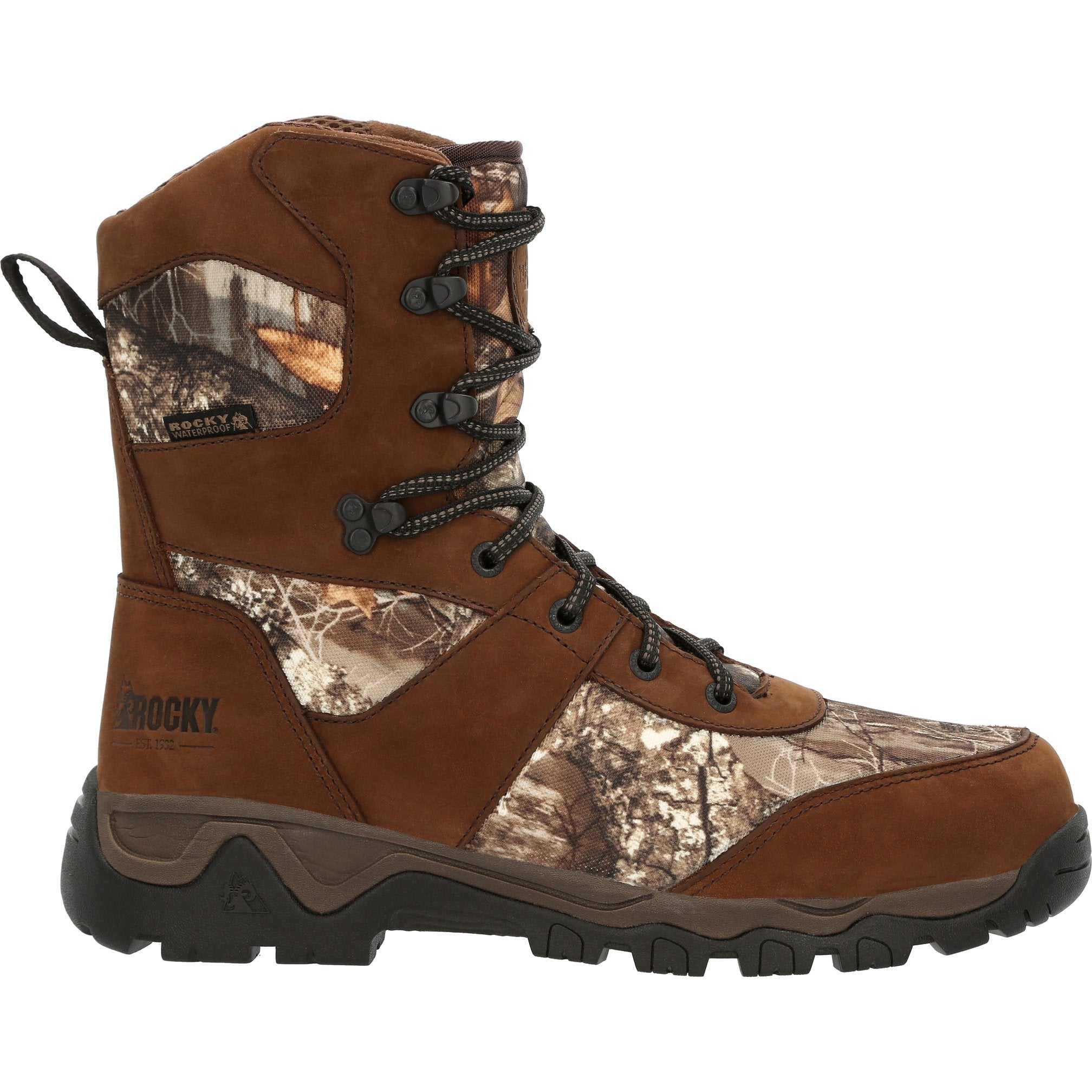 Rocky Men's Red Mountain 8" WP 800G Ins Hunting Boot- Realtree- RKS0547  - Overlook Boots