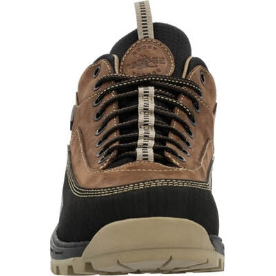 Rocky Men's MTN Stalker Pro 3" WP Mountain Oxford Work Shoe -Brown- RKC145  - Overlook Boots