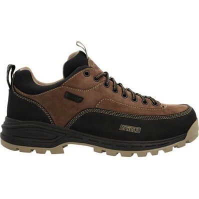 Rocky Men's MTN Stalker Pro 3" WP Mountain Oxford Work Shoe -Brown- RKC145 3 / Medium / Brown - Overlook Boots