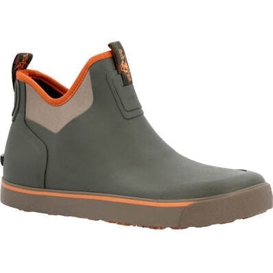 Rocky Dry Strike  WP Green & Orange Deck Boot - Olive Stone - RKS0568  - Overlook Boots
