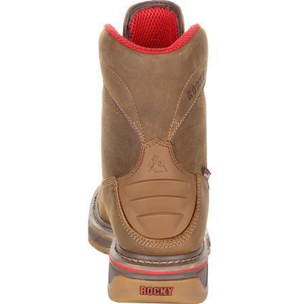 Rocky Men's Iron Skull Waterproof Western Boot - Brown - RKW0286  - Overlook Boots