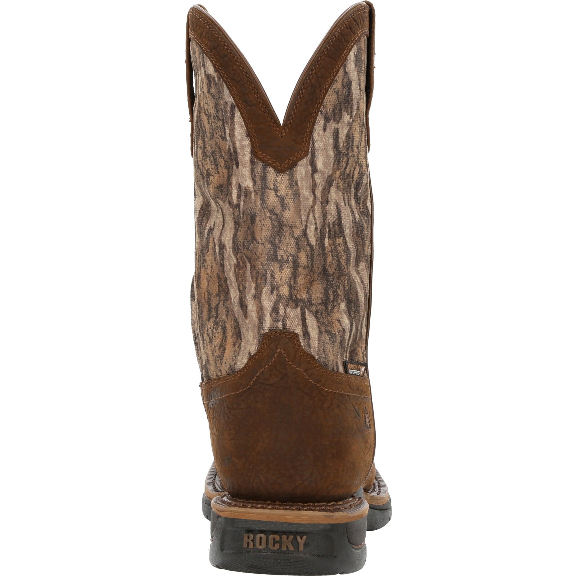 Rocky Men's Long Range 11" Square Toe WP Western Work Boot - RKW0358  - Overlook Boots