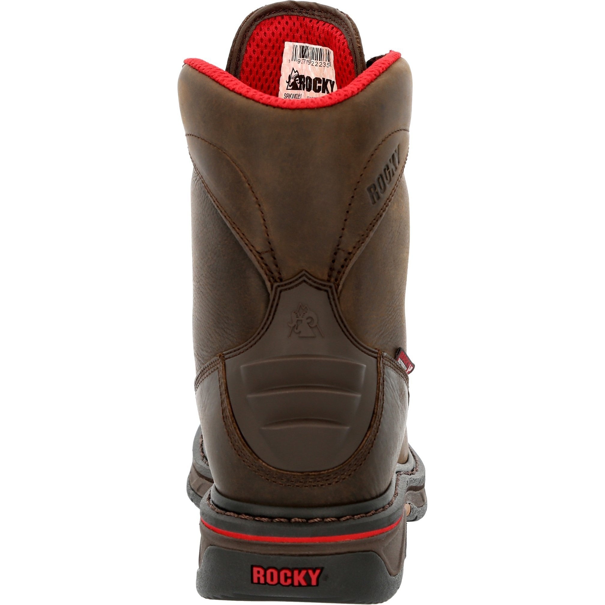 Rocky Men's Iron Skull 8" Comp Toe WP Lacer Western Work Boot- RKW0361  - Overlook Boots