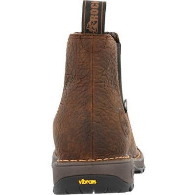 Rocky Men's Legacy 32 Twin WP Gore Western Work Boot -Brown- RKW0381  - Overlook Boots