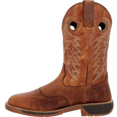 Rocky Men's Rugged Trail 11" WP Steel Toe Western Boot -Brown- RKW0392  - Overlook Boots