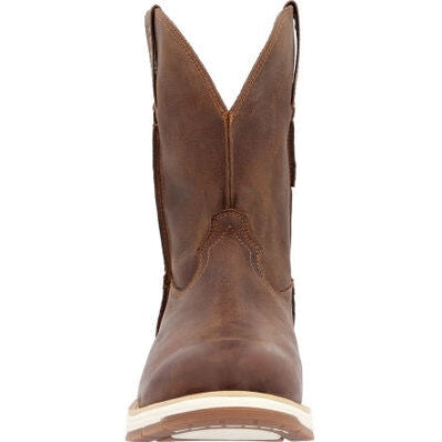 Rocky Men's Farmstead 10" Comp Toe Western Work Boot -Brown- RKW0400  - Overlook Boots
