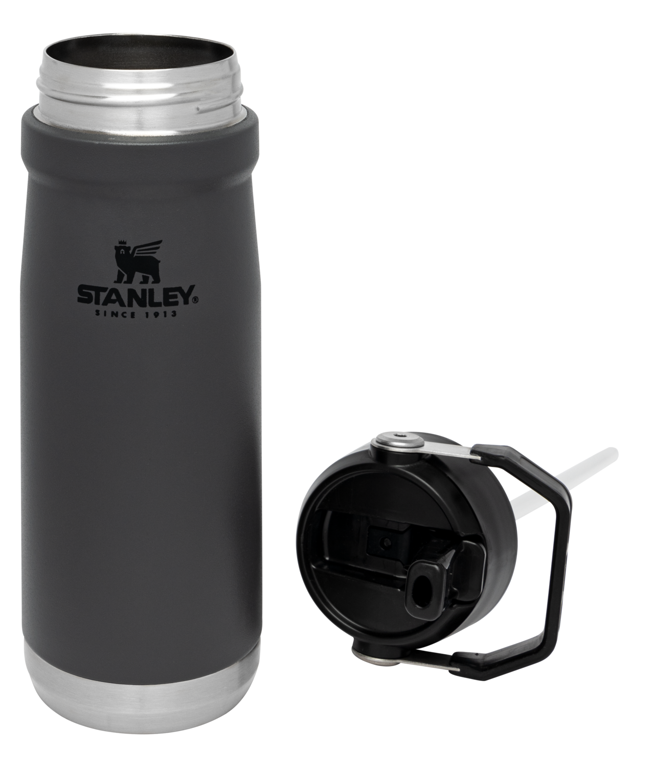 Stanley IceFlow Stainless Steel Tumbler with Straw, Vacuum Insulated Water Bottle for Home, Office or Car, Reusable Cup with Straw Leakproof Flip