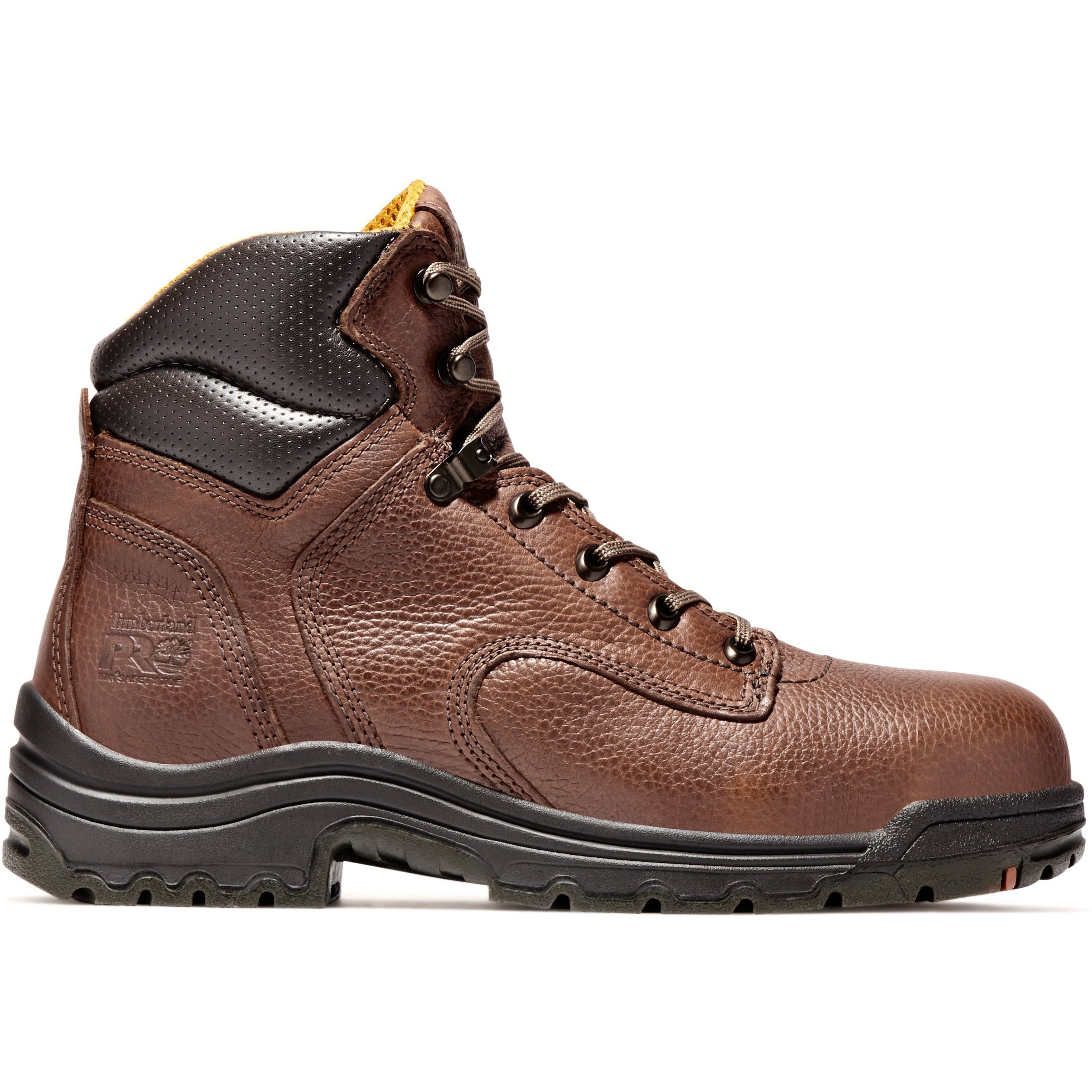 Timberland PRO Men's TiTAN 6" Alloy Toe Work Boot Coffee - TB026063214  - Overlook Boots
