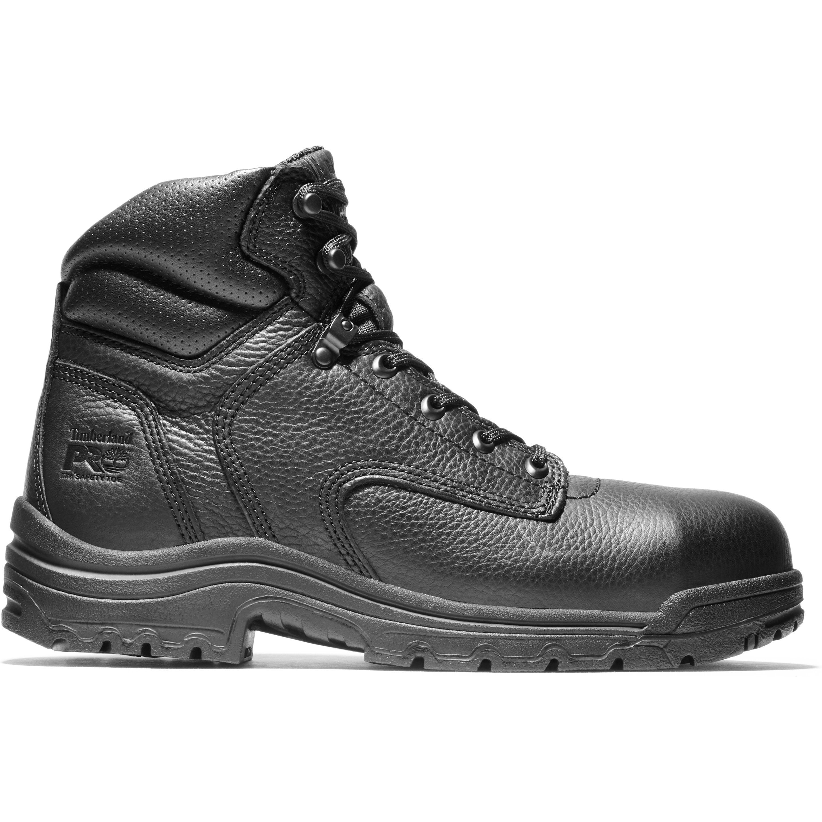 Timberland PRO Men's TiTAN 6" Alloy Toe Work Boot - Black- TB026064001  - Overlook Boots