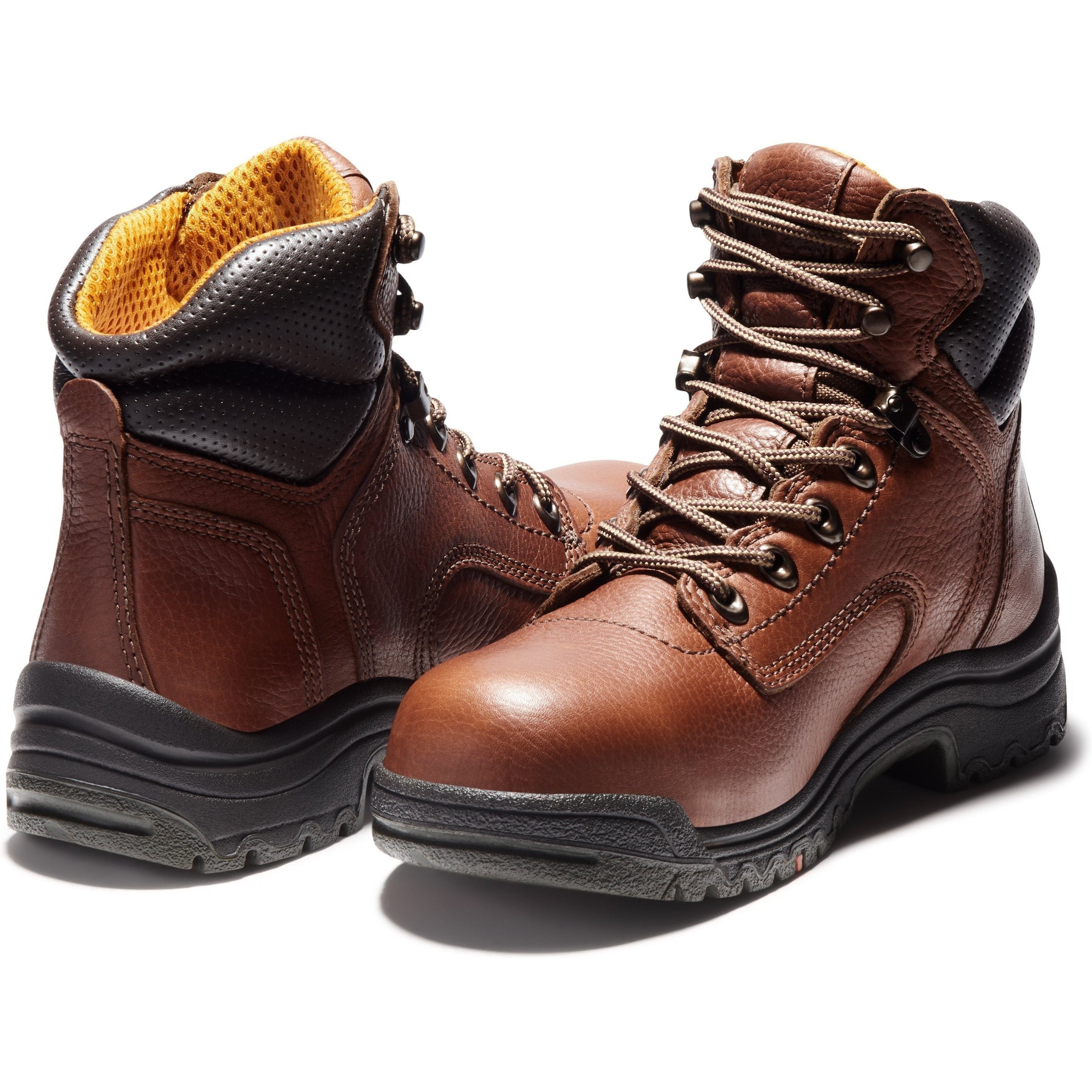 Timberland PRO Women's TITAN 6" Alloy Toe Work Boot Coffee TB026388210  - Overlook Boots