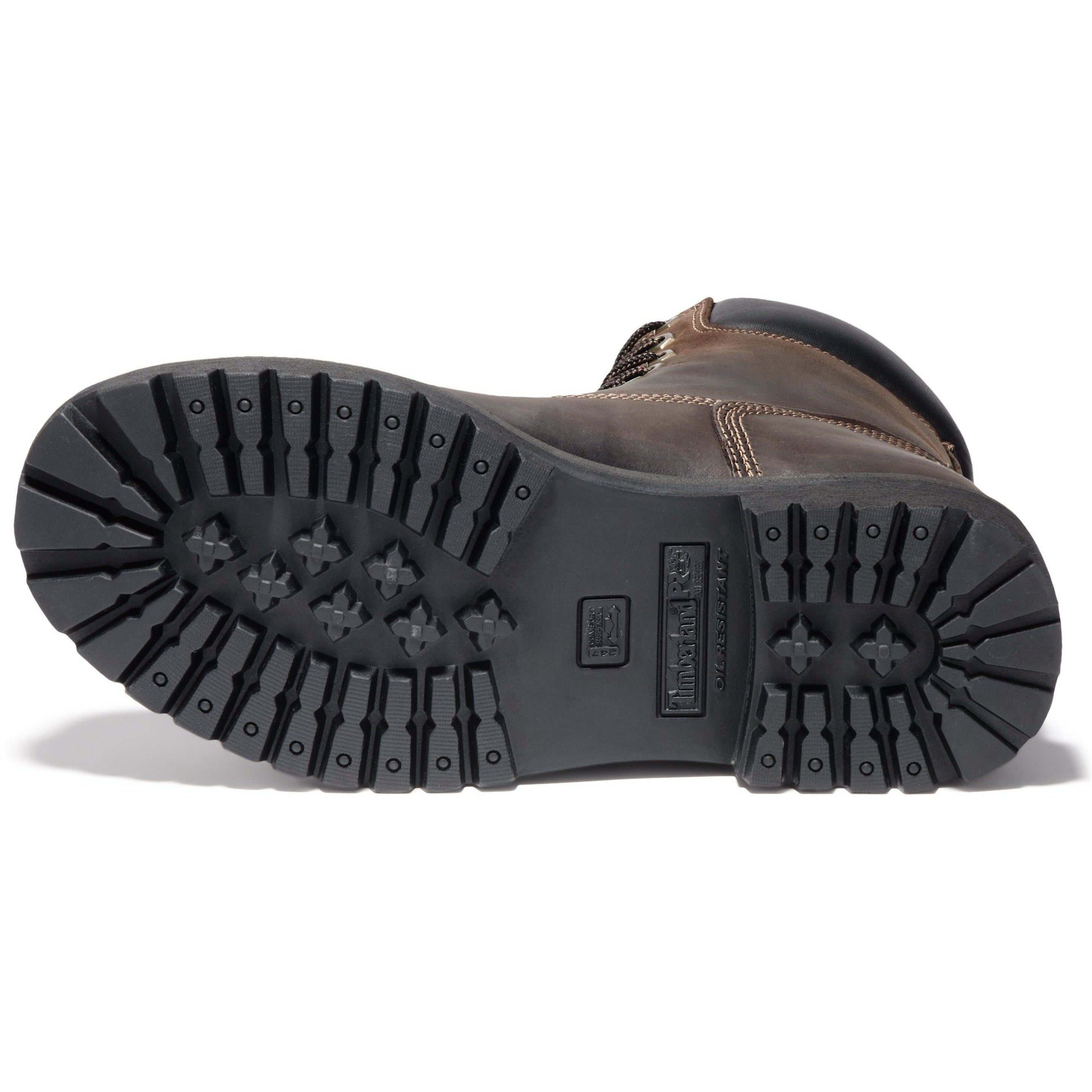 Timberland PRO Men's Direct Attach 8" Waterproof Ins Work Boot - TB038022242 - Overlook Boots