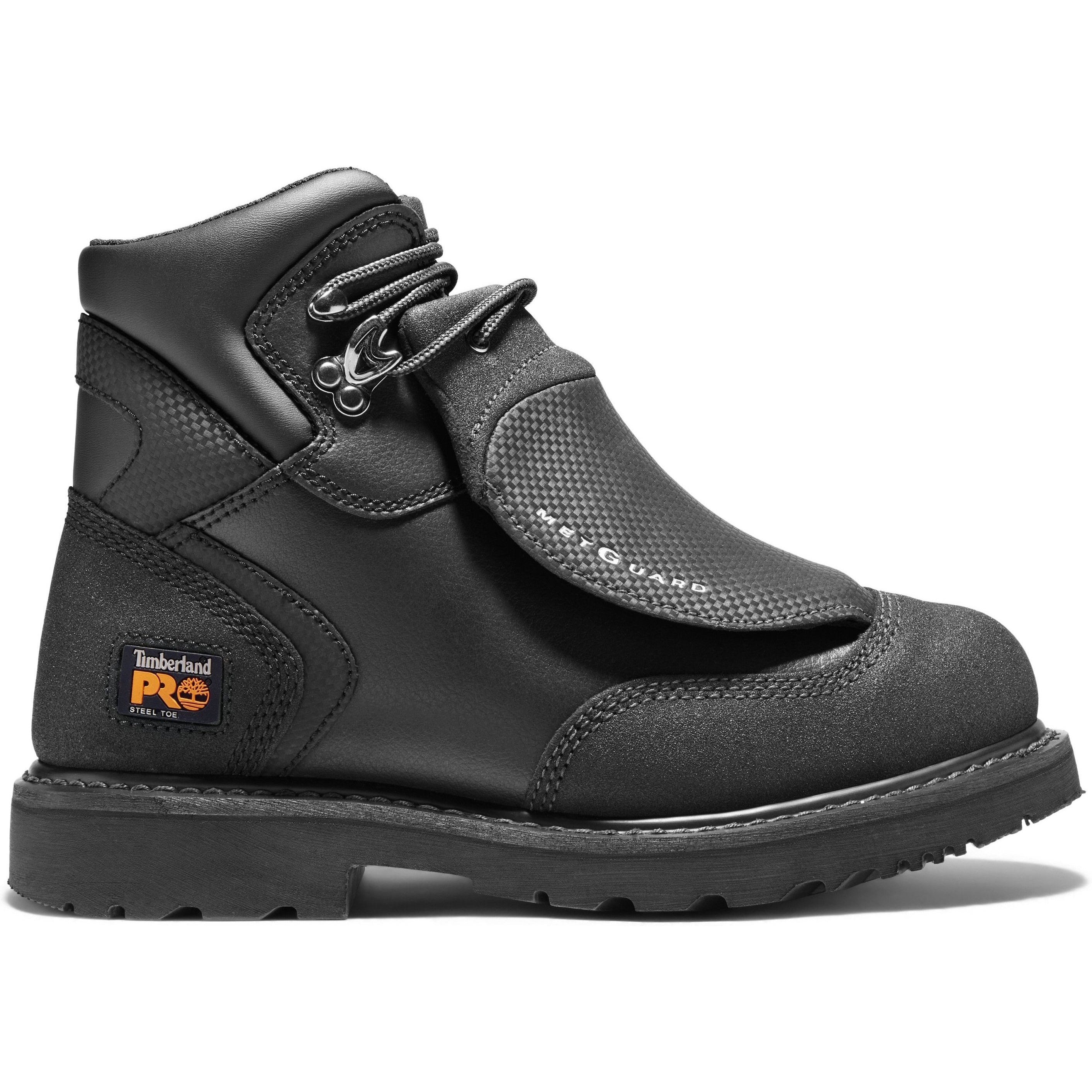 Timberland PRO Men's 6" Stl Toe Extnl Metguard Work Boot- TB040000001  - Overlook Boots