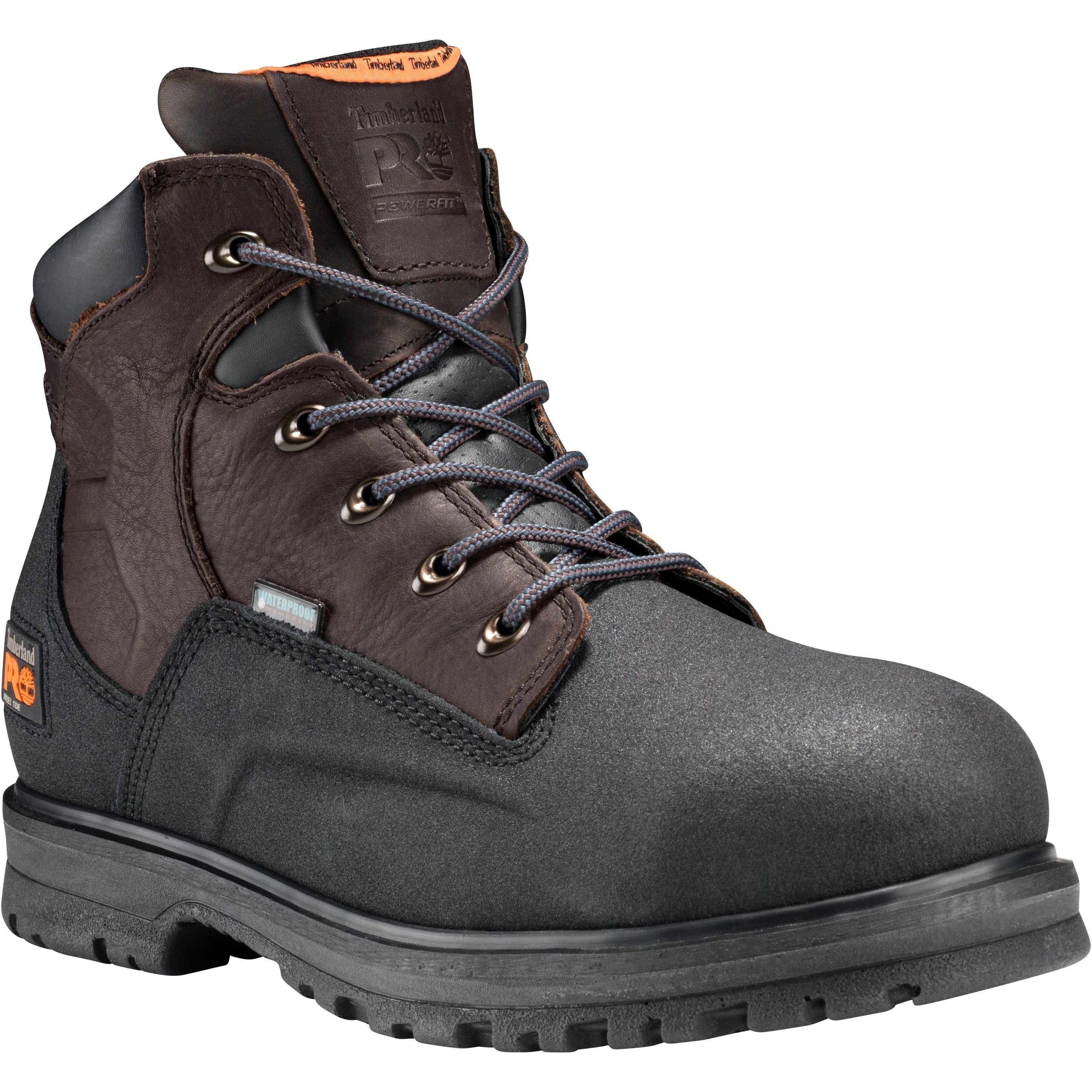 Timberland PRO Men's Powerwelt 6" Steel Toe WP Work Boot - TB047001242  - Overlook Boots