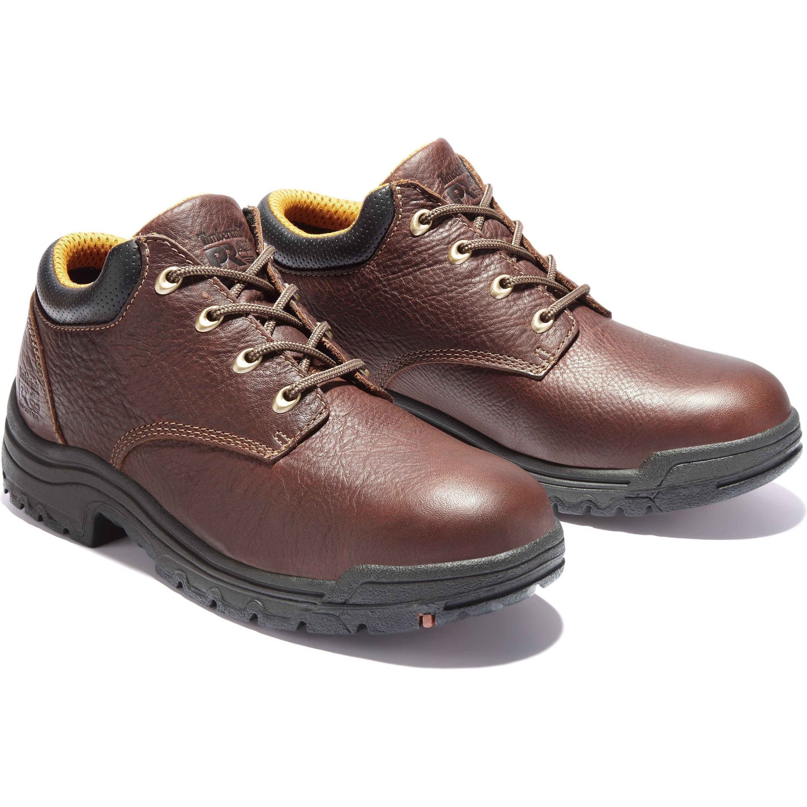 Timberland PRO Men's TiTAN Oxford Soft Toe Work Shoe- TB047015242 7 / Medium / Brown - Overlook Boots