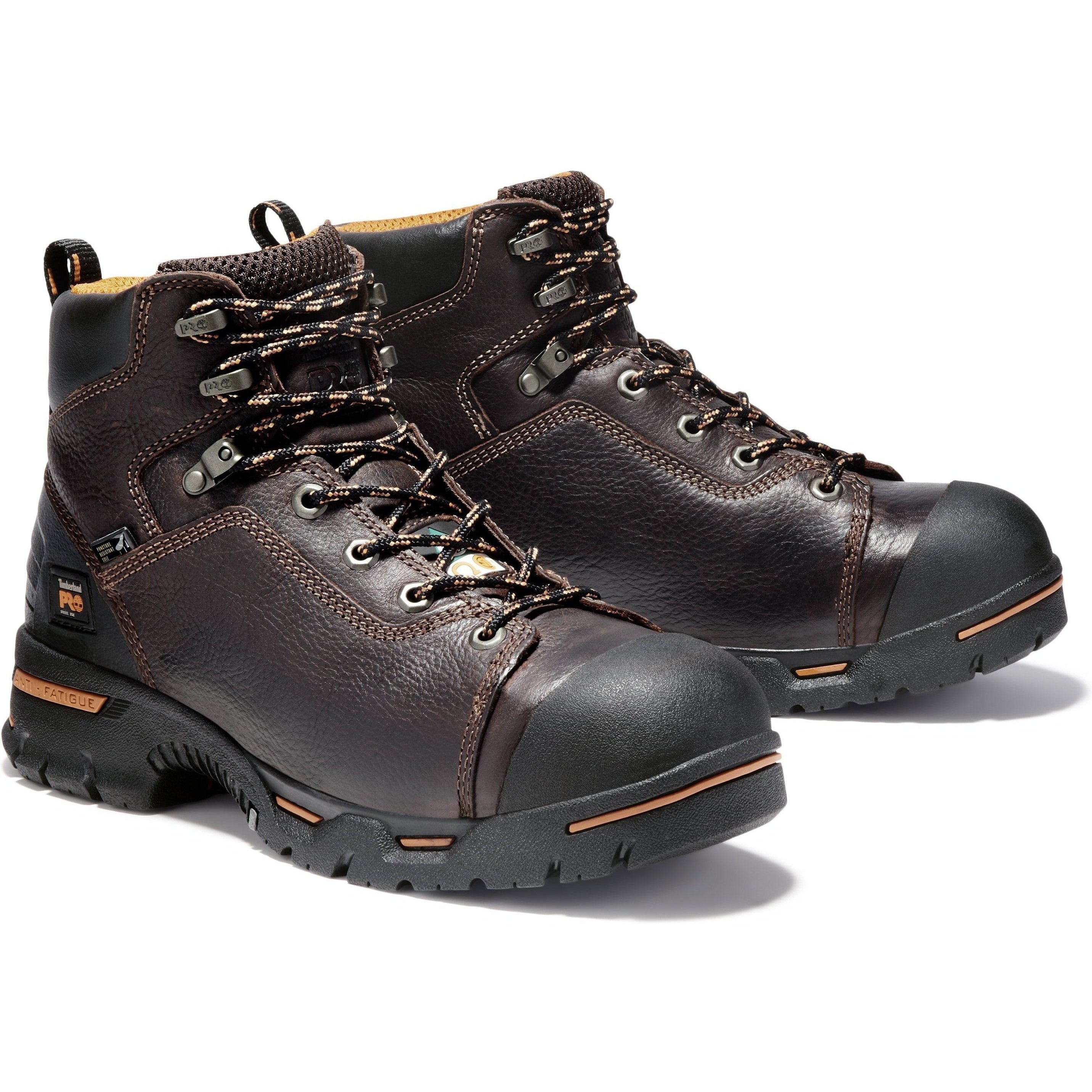 Timberland PRO Men's Endurance 6" Stl Toe Work Boot Briar TB052562214 7 / Medium / Briar - Overlook Boots