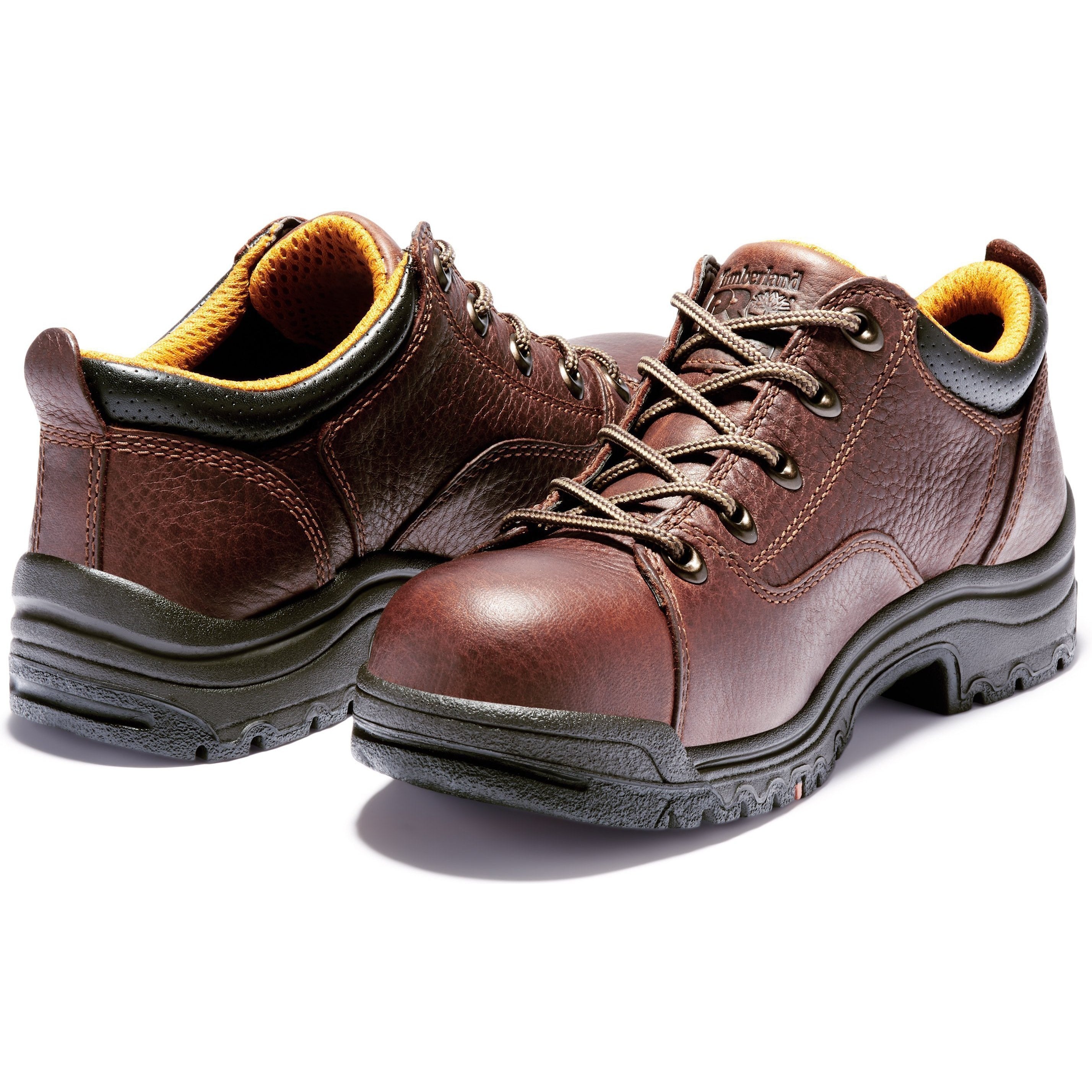 Timberland PRO Women's TITAN Alloy Toe Oxford Work Shoe - Brown - TB063189214  - Overlook Boots