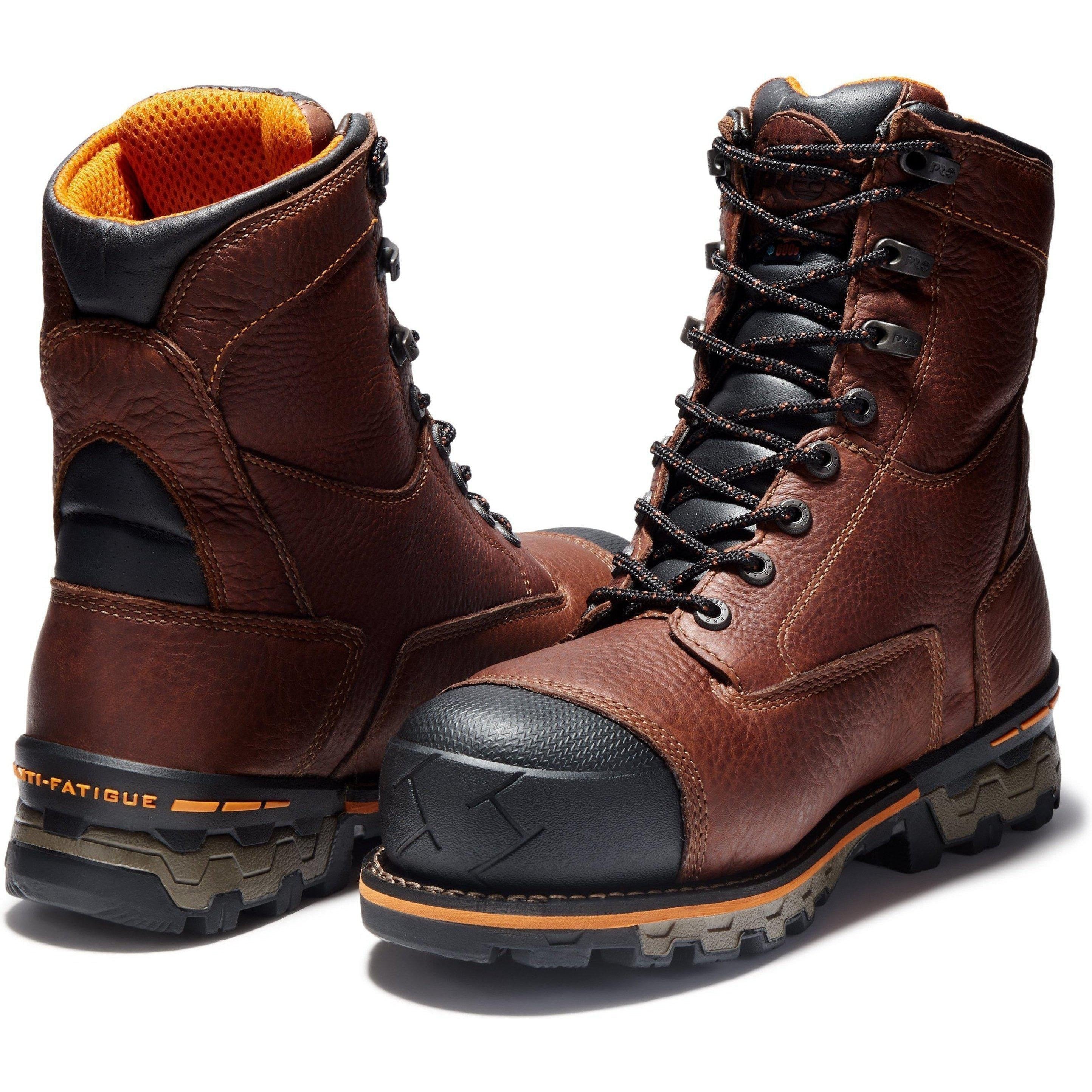 Timberland PRO Men's Boondock 8" Composite Toe Waterproof Ins Work Boot TB189628214 - Overlook Boots