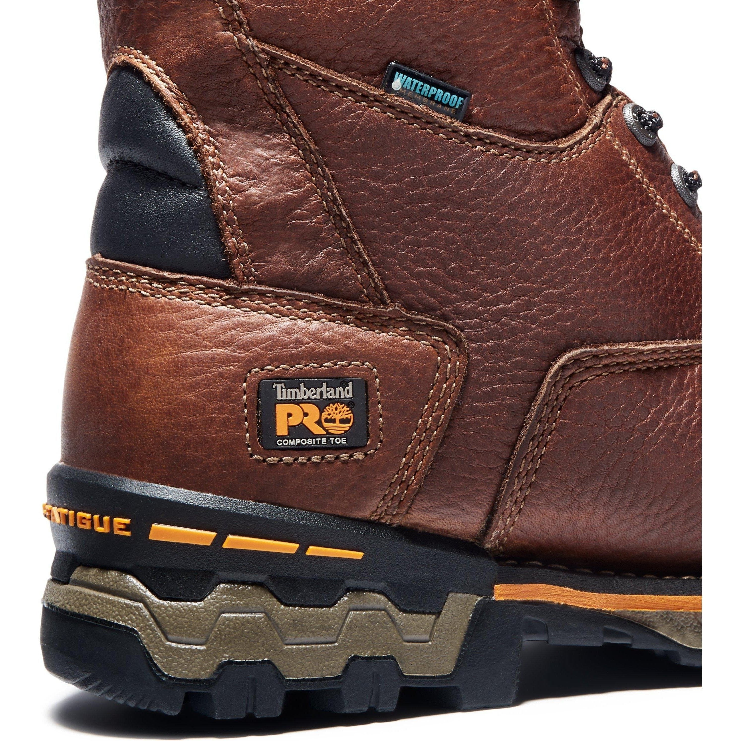 Timberland PRO Men's Boondock 8" Composite Toe Waterproof Ins Work Boot TB189628214 - Overlook Boots
