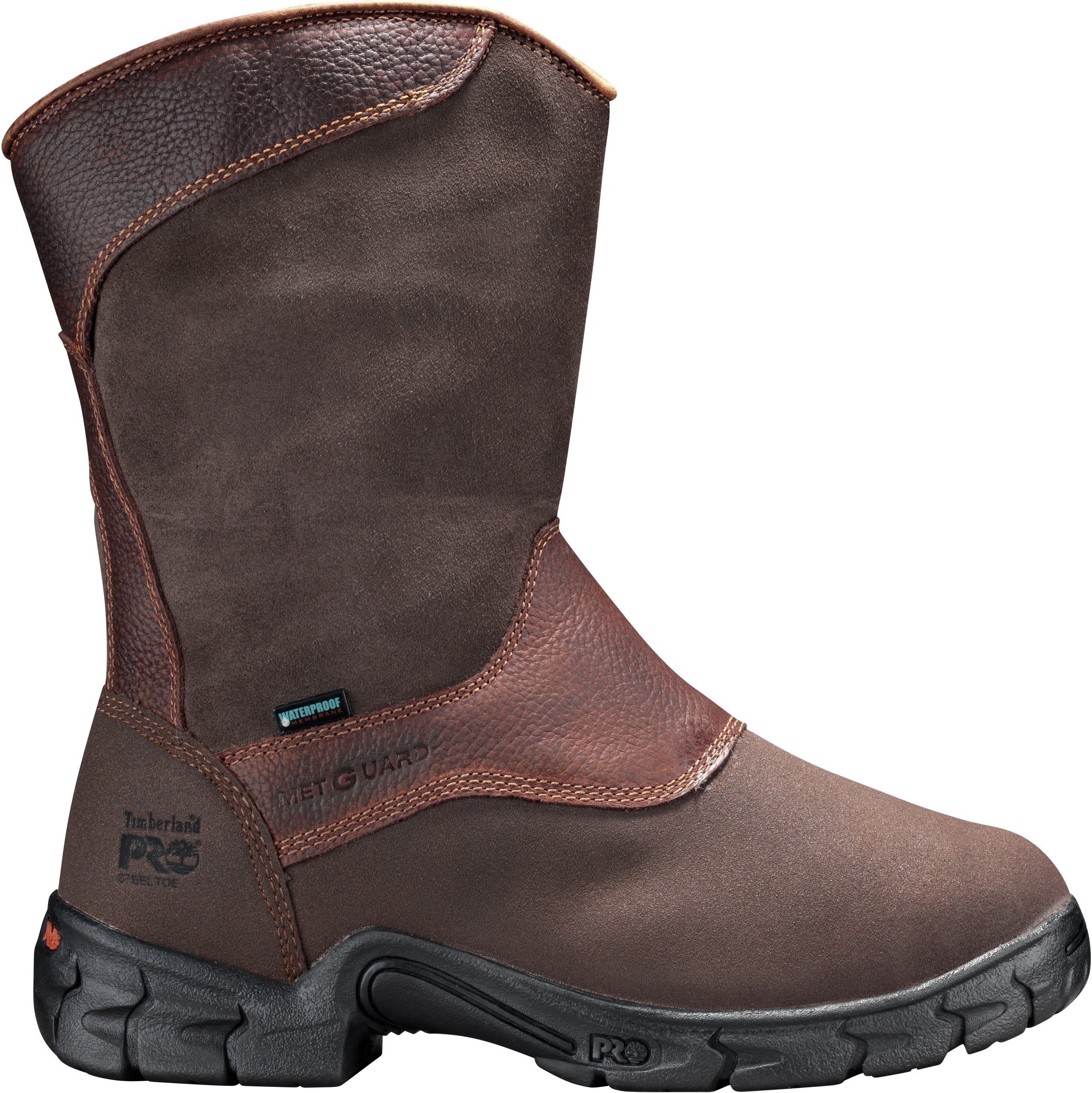 Timberland PRO Men's Excave Stl Toe Metguard Pull-on Work Boot -TB089652214  - Overlook Boots