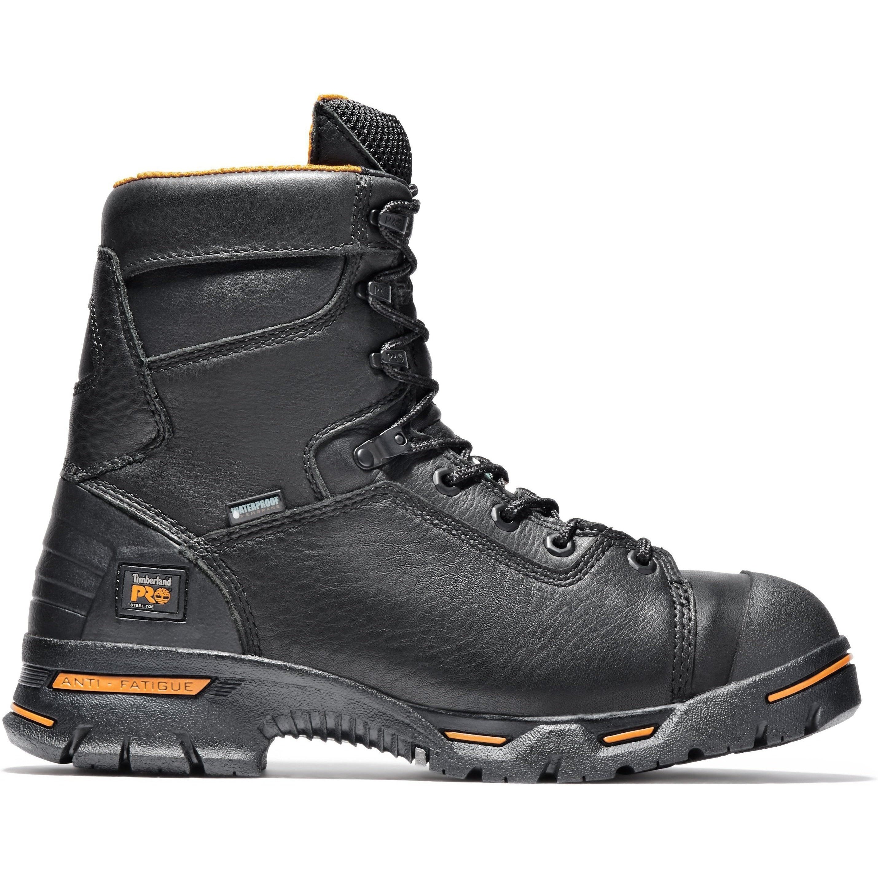 Timberland PRO Men's Endurance 8" Steel Toe WP Work Boot - TB095567001  - Overlook Boots