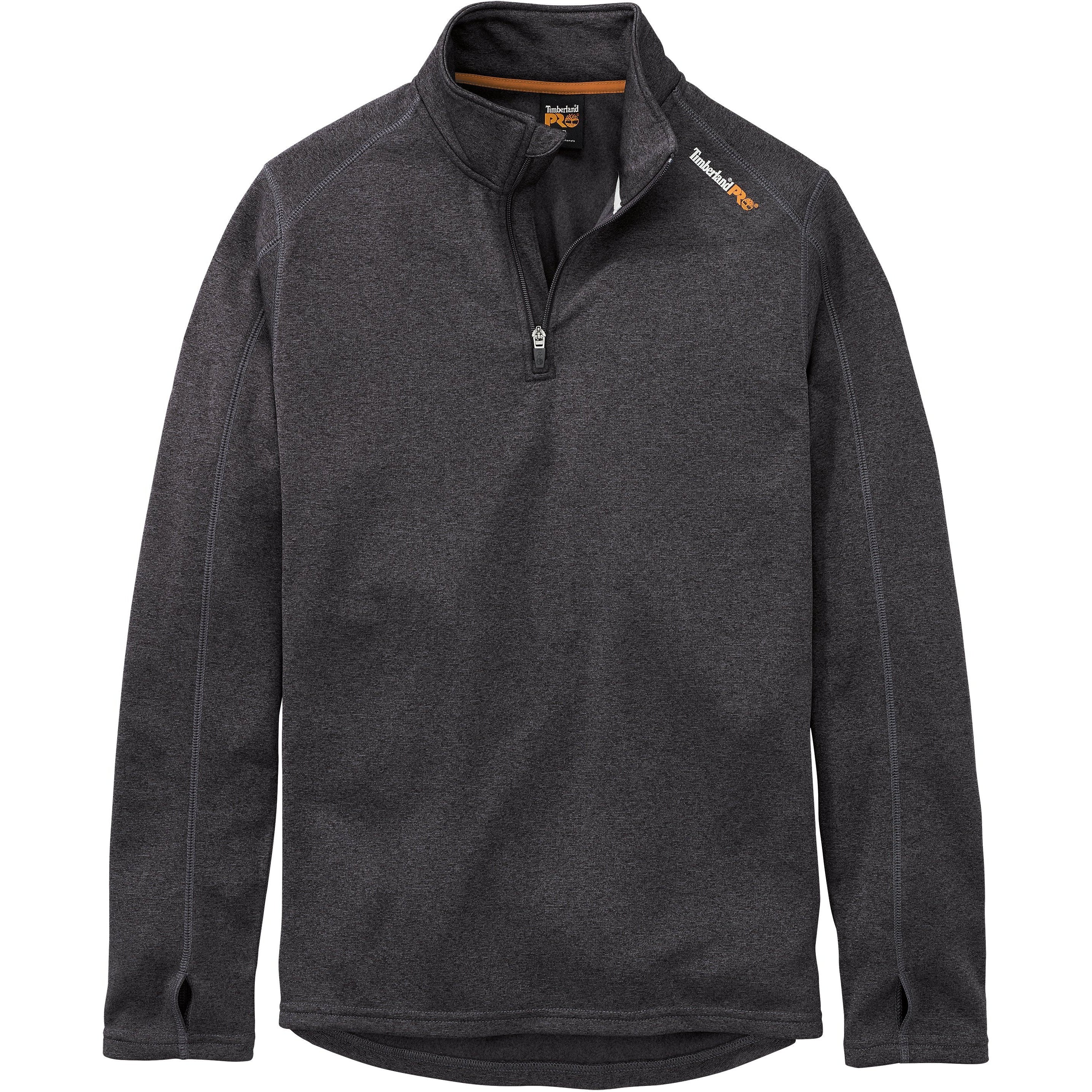 Timberland Pro Men's Understory 1/4-Zip Work Fleece TB0A112J013 Small / Charcoal - Overlook Boots