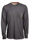 Timberland Pro Men's Base Plate Blended Long Sleeve T-Shirt - Grey - TB0A1HVN013 Medium / Grey - Overlook Boots