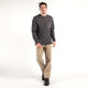 Timberland Pro Men's Base Plate Blended Long Sleeve T-Shirt - Grey - TB0A1HVN013  - Overlook Boots