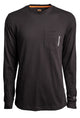 Timberland Pro Men's Base Plate Long Sleeve - Black - TB0A1HVN015 Small / Black - Overlook Boots