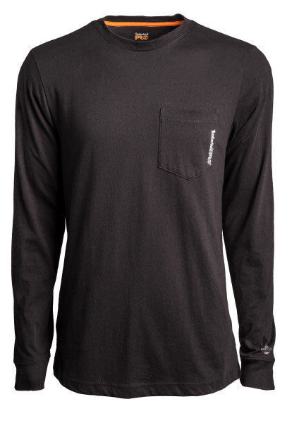 Timberland Pro Men's Base Plate Long Sleeve - Black - TB0A1HVN015 Small / Black - Overlook Boots