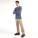 Timberland Pro Men's Base Plate Blended Long Sleeve T-Shirt - Vintage Indigo - TB0A1HVN432  - Overlook Boots