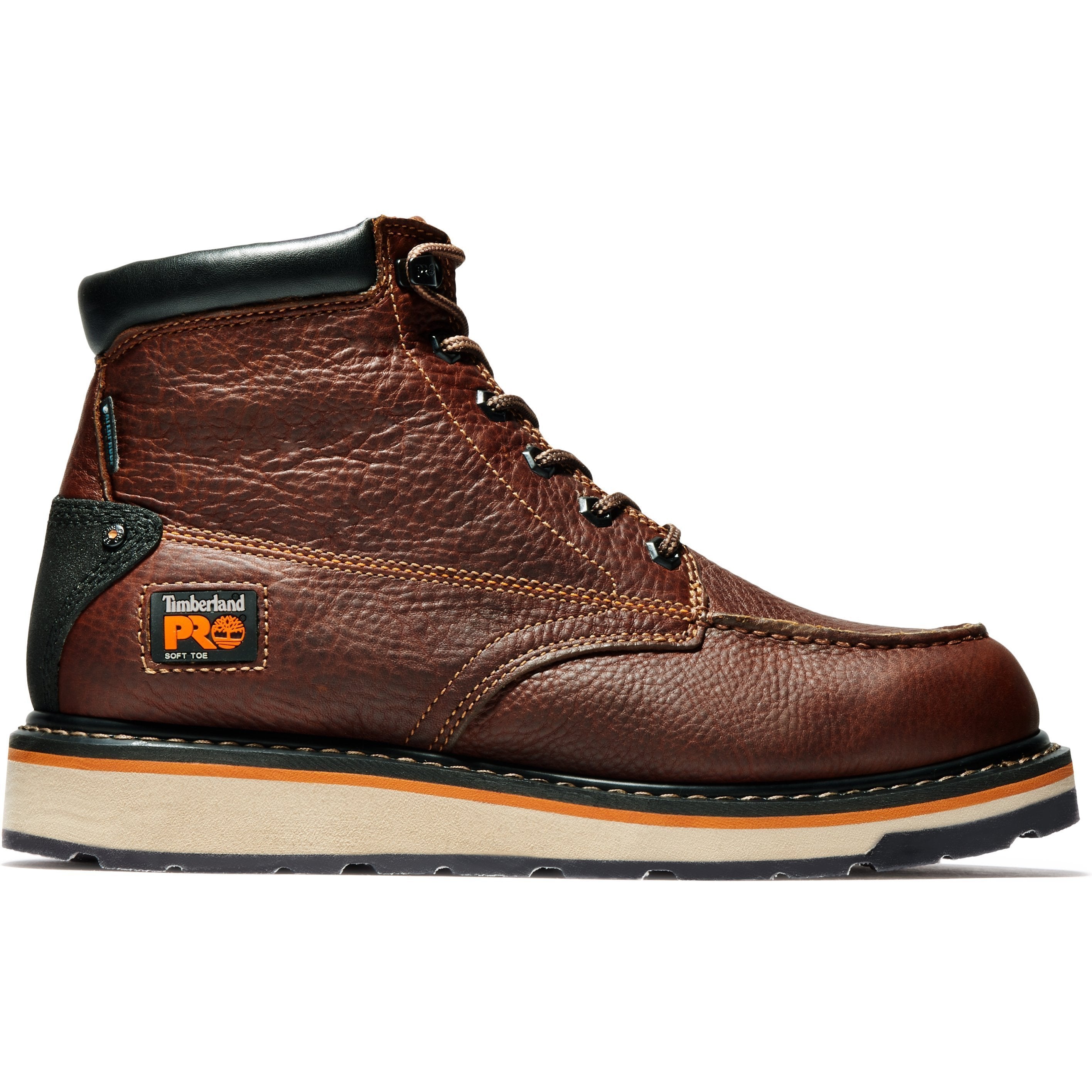 Timberland PRO Gridworks 6" WP Wedge Work Boot - Brown - TB0A1KRQ214  - Overlook Boots