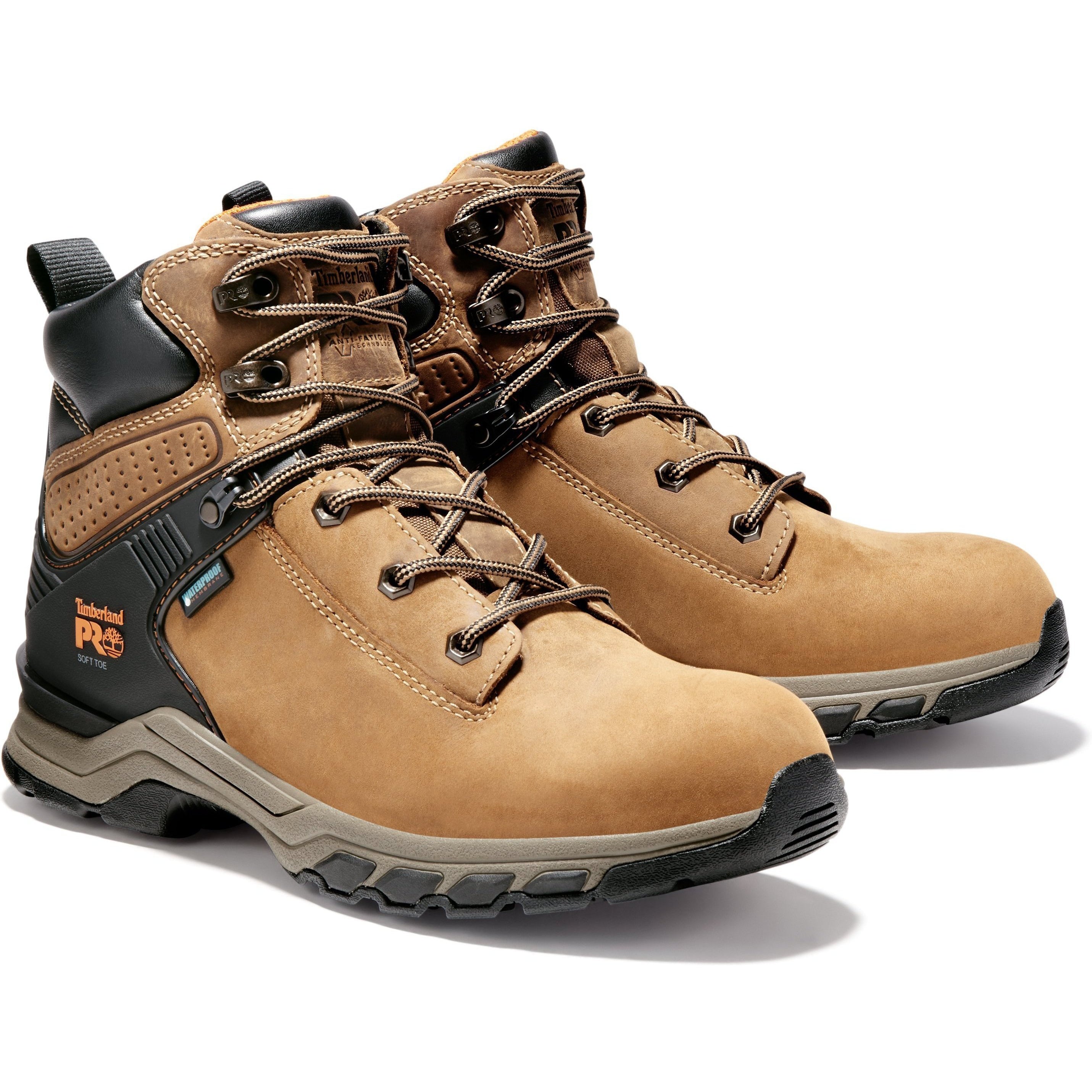 Timberland PRO Men's Hypercharge 6" WP Work Boot - Brown - TB0A1Q56214 8.5 / Medium / Brown - Overlook Boots