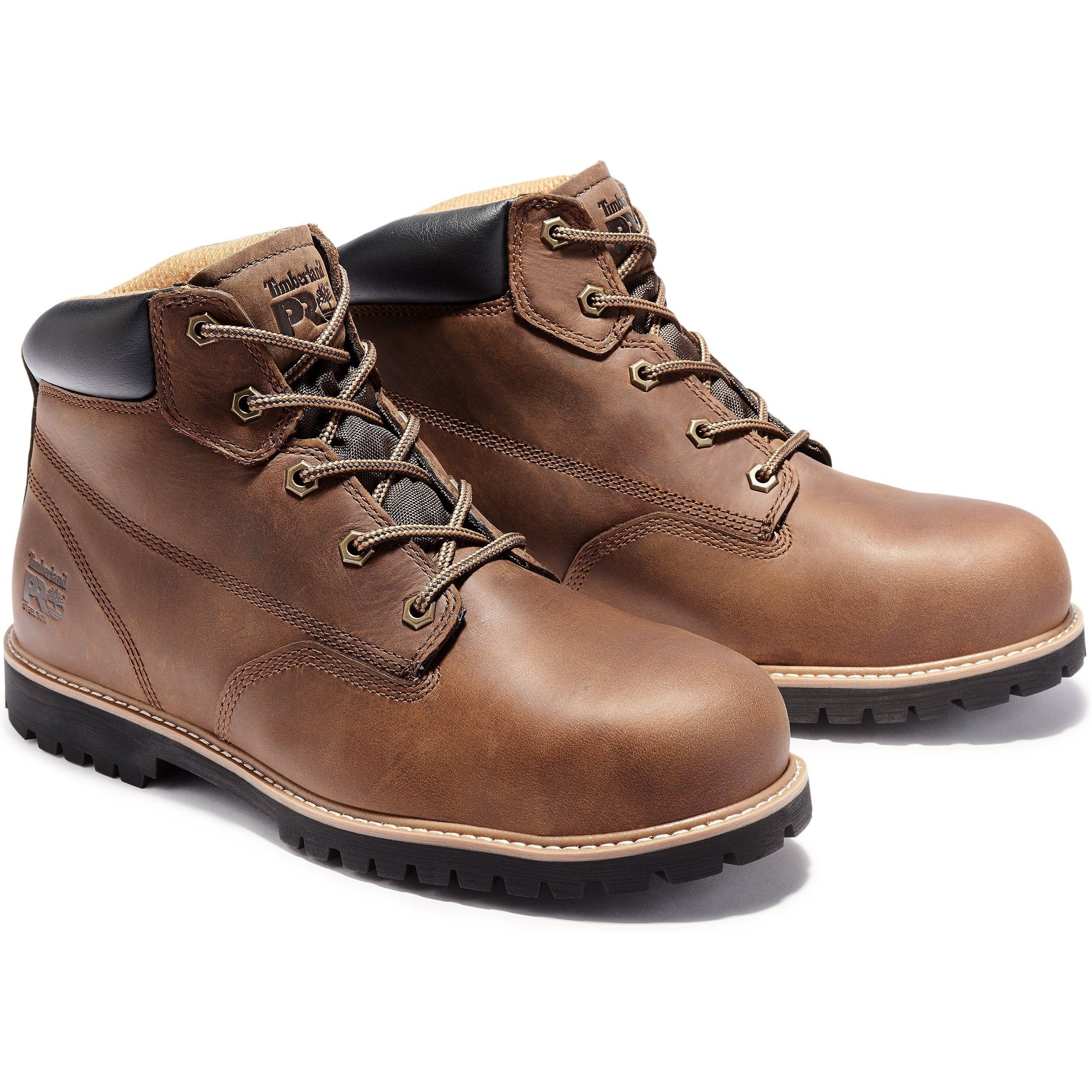 Timberland PRO Men's Gritstone 6" Steel Toe Work Boot - TB0A1Q8D214 8.5 / Medium / Brown - Overlook Boots