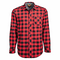 Timberland Pro Men's Mid Weight Flannel Work Shirt TB0A1V49D27 Small / Red - Overlook Boots