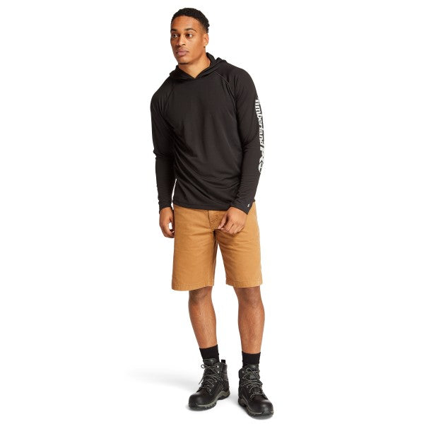 Timberland Pro Men's Wicking Good Work Hoodie - Black - TB0A1V74015  - Overlook Boots