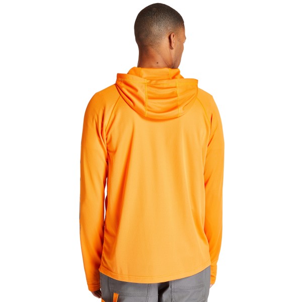 Timberland Pro Men's Wicking Good Work Hoodie - Pro Orange - TB0A1V74D67  - Overlook Boots