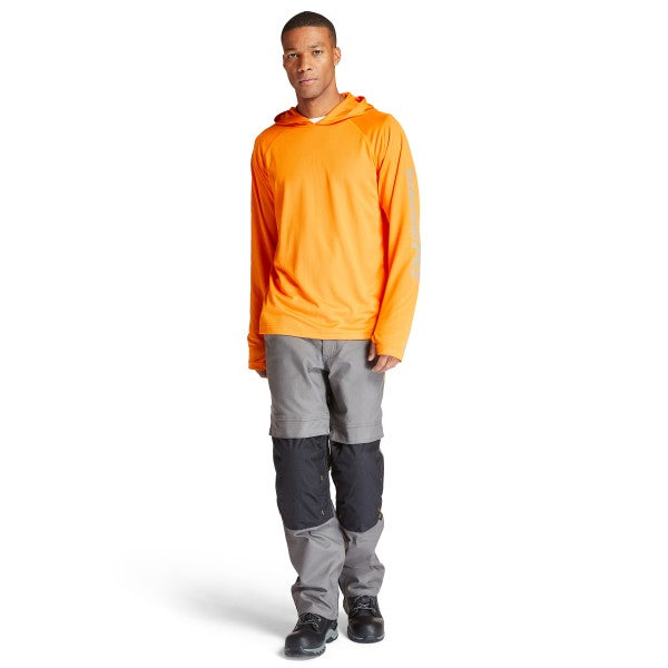 Timberland Pro Men's Wicking Good Work Hoodie - Pro Orange - TB0A1V74D67  - Overlook Boots